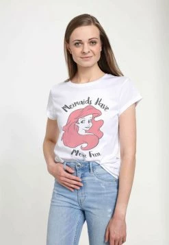 Henry Tiger DISNEY MERMAID FUN - T-Shirt Print - White | Damen -Günstiges Henry Tiger Geschäft 0f1e963bef5441b5898f0cd179d12745