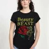 Henry Tiger Damen DISNEY BEAUTY AND THE BEAST - T-Shirt Print - Black