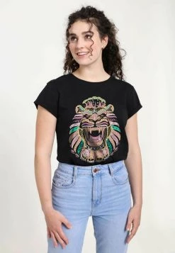 Henry Tiger Damen DISNEY ALADDIN LION - T-Shirt Print - Black -Günstiges Henry Tiger Geschäft 0f8b6431919742f6bc1a870cb308adcf