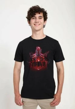 Henry Tiger MARVEL UNISEX RED ETERNALS - T-Shirt Print - Black