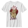 Henry Tiger Unisex STAR WARS LOVE WILL ENDOR - T-Shirt Print - White