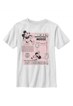 Henry Tiger Unisex DISNEY CLASSICS ORGINAL MICKEY MOUSE - T-Shirt Print - White