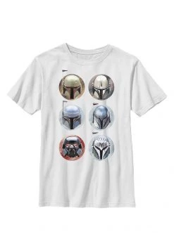 Henry Tiger STAR WARS HELMETS - T-Shirt Print - White | Unisex