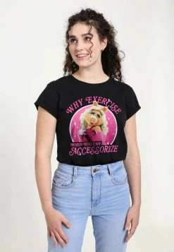 Henry Tiger Damen DISNEY CLASSICS ACCESSORIZED PIGGY - T-Shirt Print - Black 8 Henry Tiger Damen DISNEY CLASSICS ACCESSORIZED PIGGY - T-Shirt Print - Black -Günstiges Henry Tiger Geschäft 116ac5c7ca014698bc105d57c2b378ec