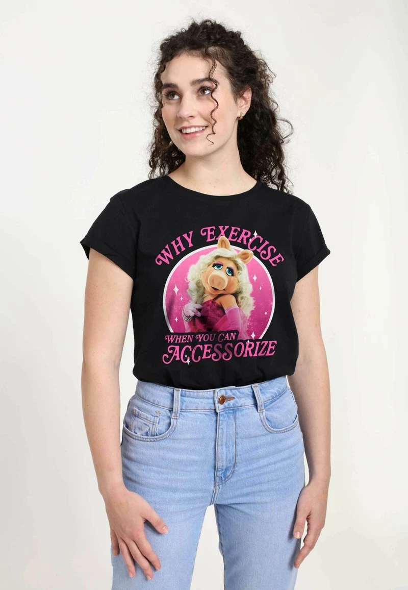 Henry Tiger Damen DISNEY CLASSICS ACCESSORIZED PIGGY - T-Shirt Print - Black 3 Henry Tiger Damen DISNEY CLASSICS ACCESSORIZED PIGGY - T-Shirt Print - Black – Bild 3