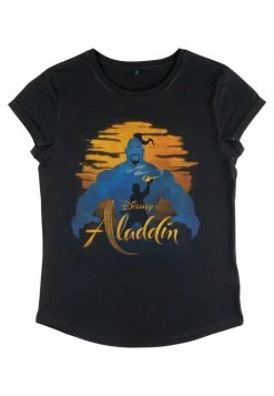 Henry Tiger Damen DISNEY GENIE SILHOUETTE - T-Shirt Print - Black -Günstiges Henry Tiger Geschäft 116bfa19a84b4e1b976cc397bd6915c3