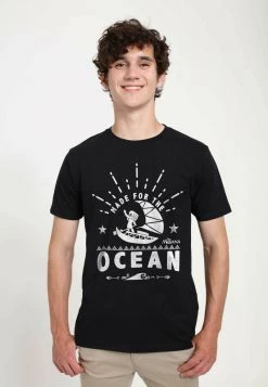 Henry Tiger PIXAR MOANA - MADE FOR THE OCEAN - T-Shirt Print - Black | Unisex