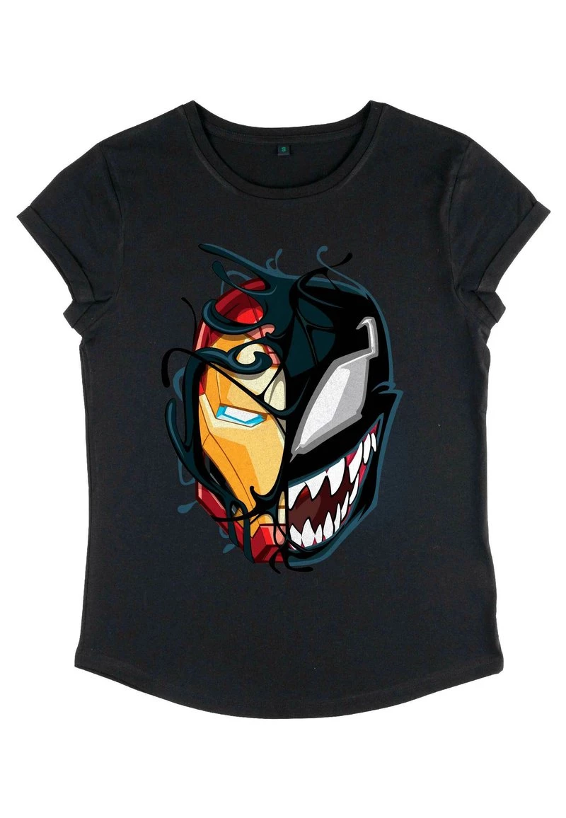 Henry Tiger Damen MARVEL OTHER - IRON VENOM - T-Shirt Print - Black 5 Henry Tiger Damen MARVEL OTHER - IRON VENOM - T-Shirt Print - Black – Bild 5