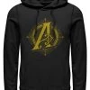 Henry Tiger Unisex MARVEL STEAMPUNK AVENGER - Kapuzenpullover - Black