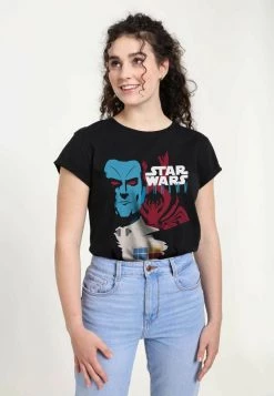 Henry Tiger STAR WARS: CLASSIC - GENERAL THRAWN - T-Shirt Print - Black | Damen -Günstiges Henry Tiger Geschäft 1266ea1a613f48e286d42f28404d8cbd