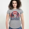 Henry Tiger MARVEL SHIELD SUN - T-Shirt Print - Melange Grey | Damen