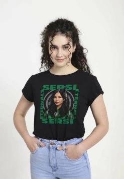 Henry Tiger Damen MARVEL - T-Shirt Print - Black -Günstiges Henry Tiger Geschäft 131060ac8bd744969deb250c4be0dd51