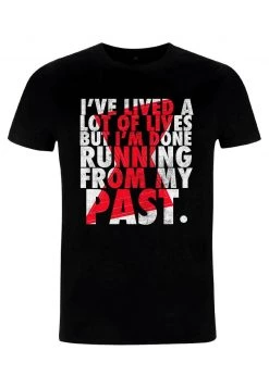 Henry Tiger MARVEL BLACK WIDOW - NO PAST - T-Shirt Print - Black | Unisex -Günstiges Henry Tiger Geschäft 131e04d4ede94f1db58b4d8c9d54ca3e