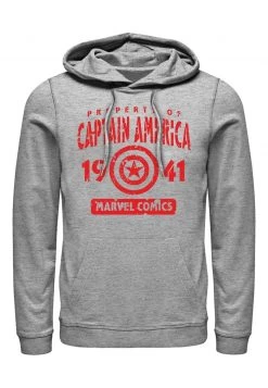 Henry Tiger MARVEL CAPTAINS PROPERTY - Kapuzenpullover - Melange Grey | Unisex