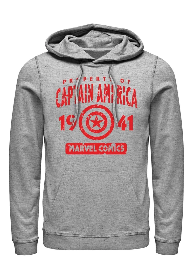 Henry Tiger MARVEL CAPTAINS PROPERTY - Kapuzenpullover - Melange Grey | Unisex 1 Henry Tiger MARVEL CAPTAINS PROPERTY - Kapuzenpullover - Melange Grey | Unisex