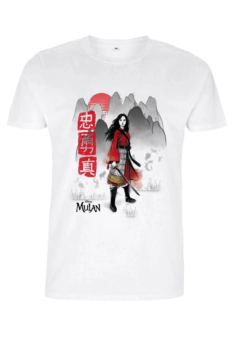 Henry Tiger DISNEY MULAN: LIVE ACTION - LOYAL BRAVE TRUE - T-Shirt Print - White | Unisex 5 Henry Tiger DISNEY MULAN: LIVE ACTION - LOYAL BRAVE TRUE - T-Shirt Print - White | Unisex – Bild 5