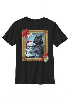 Henry Tiger Unisex STAR WARS SITHMAS - T-Shirt Print - Black