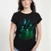 Henry Tiger Damen DISNEY CLASSICS ARTEMIS FOWL - GROUP GRADIENT - T-Shirt Print - Black