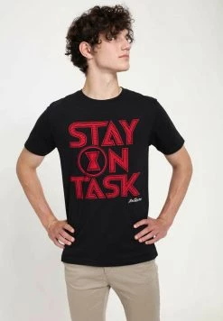 Henry Tiger Unisex MARVEL AVENGERS CLASSIC - STAY ON TASK - T-Shirt Print - Black -Günstiges Henry Tiger Geschäft 13e6fd8cea3548009bbec35e00116729