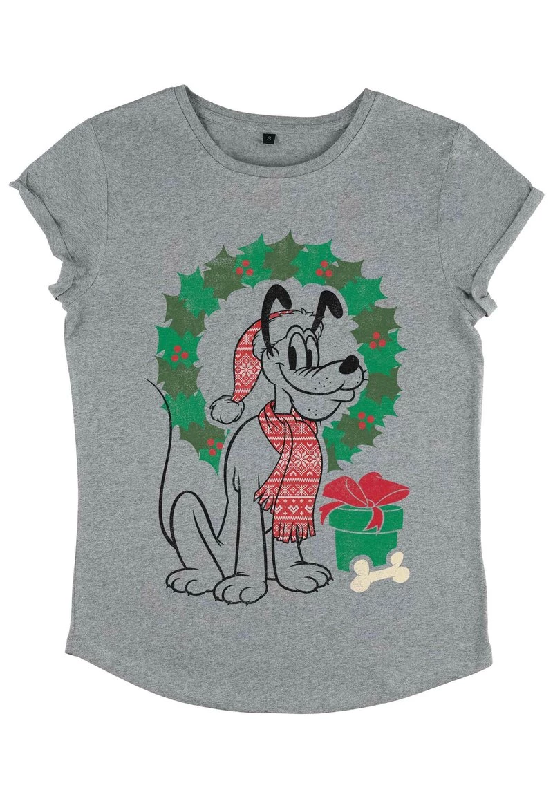Henry Tiger Damen DISNEY CLASSICS MICKEY CLASSIC - CHRISTMAS FAIRISLE PLUTO - T-Shirt Print - Melange Grey 3 Henry Tiger Damen DISNEY CLASSICS MICKEY CLASSIC - CHRISTMAS FAIRISLE PLUTO - T-Shirt Print - Melange Grey – Bild 3