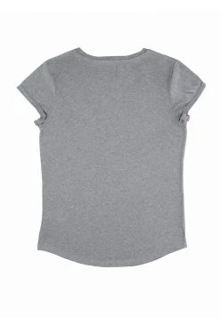 Henry Tiger Damen T-Shirt Print - Melange Grey -Günstiges Henry Tiger Geschäft 145476344a814b998290e672d35af78e