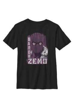 Henry Tiger MARVEL BARON ZEMO NAMED - T-Shirt Print - Black | Unisex
