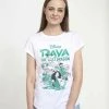 Henry Tiger Damen PIXAR RAYA ACTION - T-Shirt Print - White