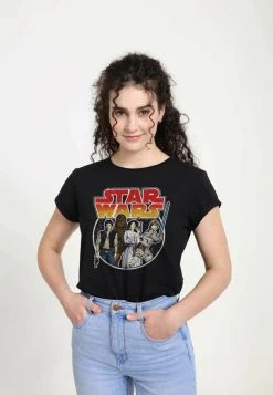 Henry Tiger STAR WARS: CLASSIC - REBEL GROUP - T-Shirt Print - Black | Damen -Günstiges Henry Tiger Geschäft 1552a8667dec42cb8c8fcba19aeefd5c