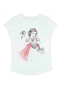 Henry Tiger DISNEY SNOW SKETCH VIGNETTE - T-Shirt Print - White | Damen -Günstiges Henry Tiger Geschäft 15df310453ef4b7d9d8dee29ee56dfa3