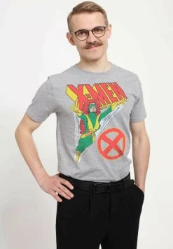 Henry Tiger Unisex MARVEL X-MEN - GREY FLIGHT - T-Shirt Print - Melange Grey -Günstiges Henry Tiger Geschäft 16556788672344768526c436e7fb46ec