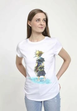 Henry Tiger DISNEY SORA FEET WET - T-Shirt Print - White | Damen -Günstiges Henry Tiger Geschäft 1670968d428c4f99814f785c73441746