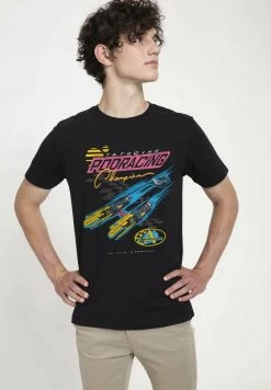 Henry Tiger Herren STAR WARS CHAMPIONSHIP TEE - T-Shirt Print - Black