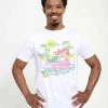 Henry Tiger Unisex DISNEY BEACHY ARIEL - T-Shirt Print - White