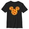 Henry Tiger DISNEY CLASSICS MICKEY PIZZA EARS - T-Shirt Print - Black | Unisex