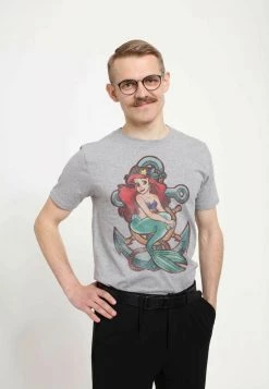 Henry Tiger Unisex DISNEY THE LITTLE MERMAID - ANCHOR - T-Shirt Print - Melange Grey -Günstiges Henry Tiger Geschäft 17190def250f43e399889b4ae5f6318a
