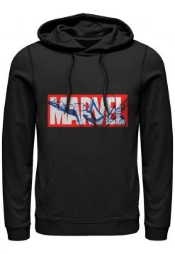 Henry Tiger Unisex MARVEL SPIDER MARVEL - Kapuzenpullover - Black