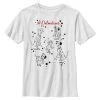 Henry Tiger Unisex DISNEY CLASSICS 101 DALMATIANS PUPPY NAMES - T-Shirt Print - White