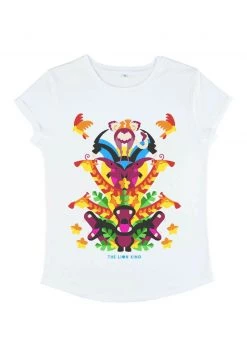 Henry Tiger Damen DISNEY THE LION KING - ANIMAL TOWER - T-Shirt Print - White -Günstiges Henry Tiger Geschäft 177632e226ba4e5bb2fc36c7af1a6e1c