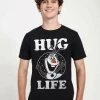 Henry Tiger Unisex DISNEY HUG LIFE - T-Shirt Print - Black