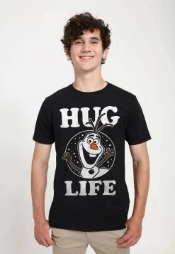 Henry Tiger Unisex DISNEY HUG LIFE - T-Shirt Print - Black