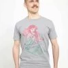 Henry Tiger DISNEY THE LITTLE MERMAID - SIGNED ARIEL - T-Shirt Print - Melange Grey | Unisex