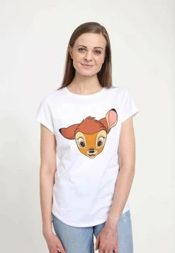 Henry Tiger Damen DISNEY BAMBI - T-Shirt Print - White