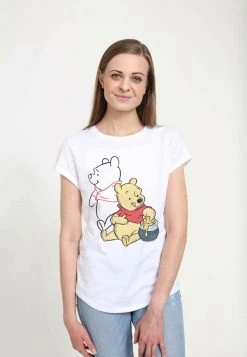 Henry Tiger Damen DISNEY CLASSICS WINNIE THE POOH - POOH LINE ART - T-Shirt Print - White -Günstiges Henry Tiger Geschäft 184f35ceeaea488eb063e1c9d9dfa288