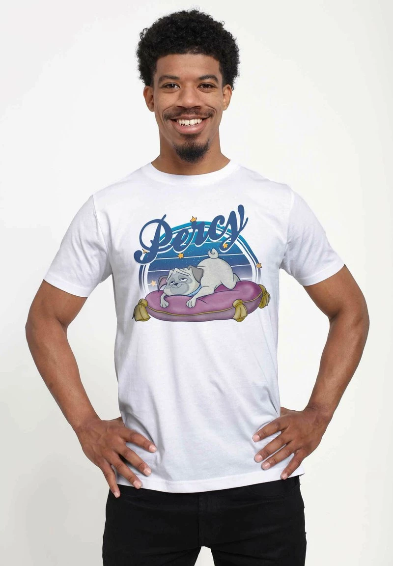 Henry Tiger Unisex DISNEY POCAHONTAS - PERCY - T-Shirt Print - White 1 Henry Tiger Unisex DISNEY POCAHONTAS - PERCY - T-Shirt Print - White