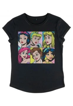 Henry Tiger Damen DISNEY PRINCESSES - POP PRINCESSES - T-Shirt Print - Black -Günstiges Henry Tiger Geschäft 19aaf767a8dd463e933d80d65d574539