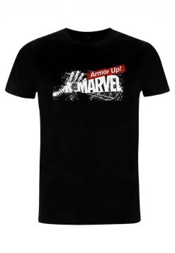 Henry Tiger MARVEL OTHER - MARVEL ARMOR UP - T-Shirt Print - Black | Unisex -Günstiges Henry Tiger Geschäft 19beedde948a42cbb1fb1a4a9ddae2ae