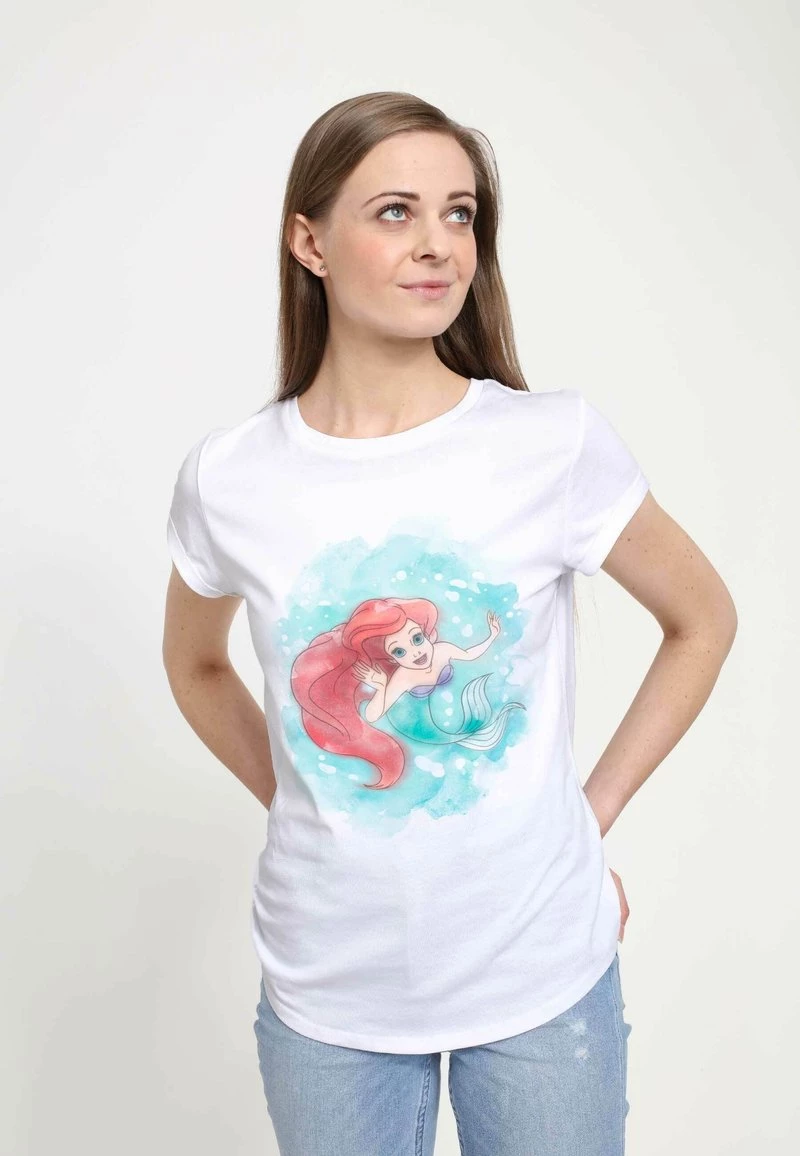 Henry Tiger Damen DISNEY THE LITTLE MERMAID - SEA COLORS - T-Shirt Print - White 4 Henry Tiger Damen DISNEY THE LITTLE MERMAID - SEA COLORS - T-Shirt Print - White – Bild 4