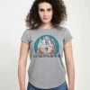 Henry Tiger Damen MARVEL AVENGERS CLASSIC - AVENGERS - T-Shirt Print - Melange Grey
