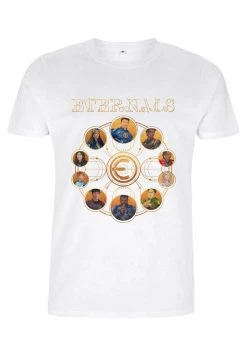Henry Tiger MARVEL ETERNALS CIRCULAR UNISEX - T-Shirt Print - White -Günstiges Henry Tiger Geschäft 1a2ddf84255e4bbe93880e9dc7de6367