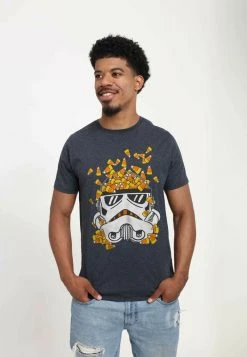Henry Tiger STAR WARS UNISEX CANDY CORN TROOPER - T-Shirt Print - Melange Black -Günstiges Henry Tiger Geschäft 1a3523c36e3d4ad9b09f9a9a8bbc4d2b